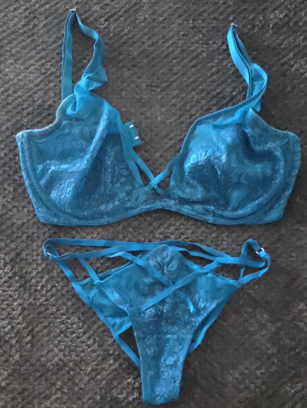 Victoria's Secret Teal Blue Bra